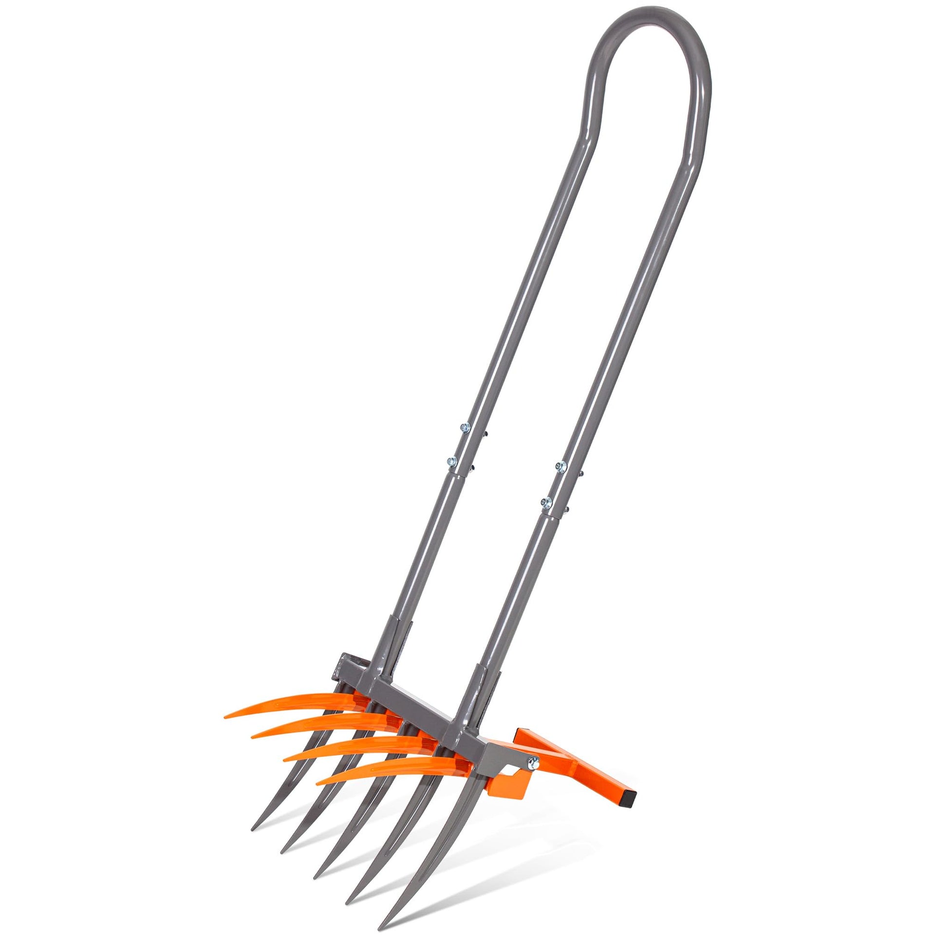 Walensee Broad Fork 9 Tines Orange 38.2in Heavy Duty Handle