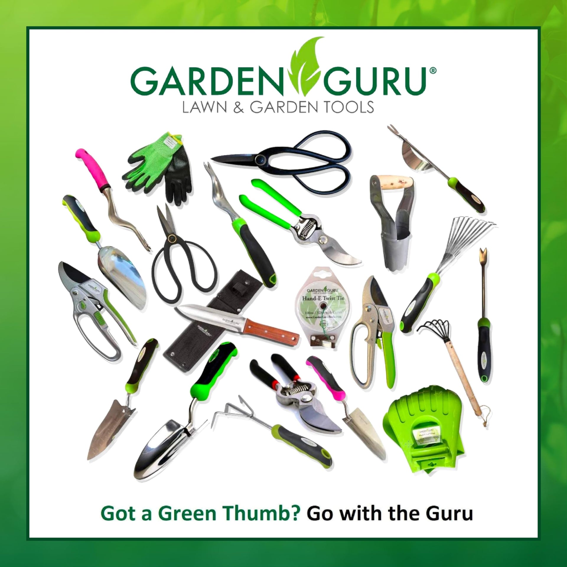 Garden Guru Stainless Steel Hand Weeder Fork Rust Resistant